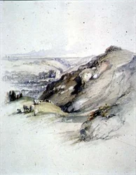 Steiner ved Hastings, utsikt fra East Cliff